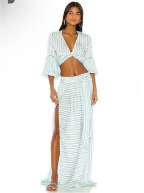Agua Bendita x Revolve Angie Tie Top